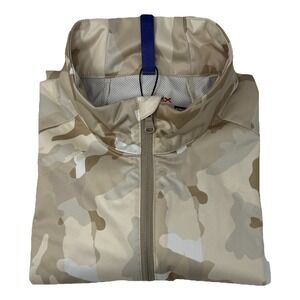 Men's RLX Ralph Lauren‎ Packable Camo Khaki Golf Vest Small NWT Water Resistance